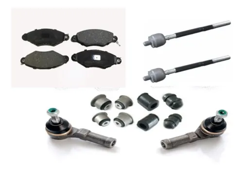 Kit De Tren Delantero Kangoo + Pastillas De Freno+ Poly V