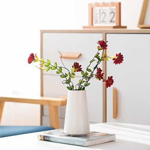 Imagen 2 de 8 de Florero Decorativo Jarrón De Cerámica - Florero De Estilo