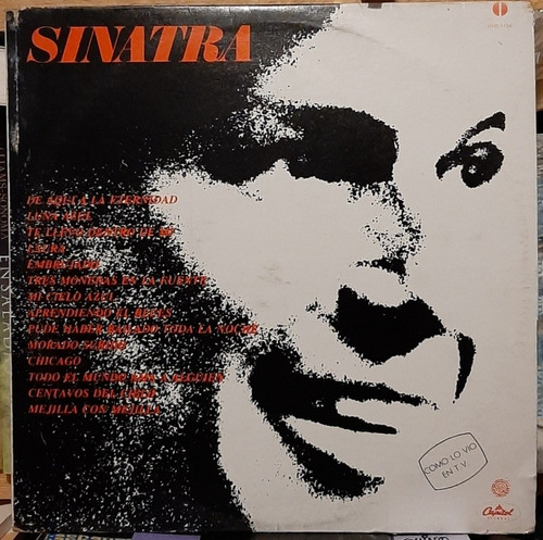 Disco Lp Sinatra De Aquí A La Eternidad Capitol #5304