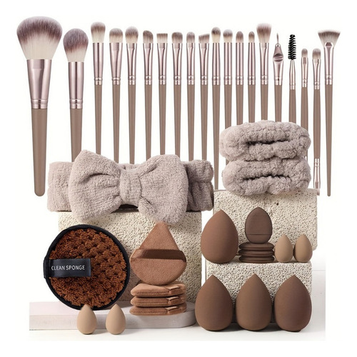 Y A Brochas De Maquillaje Kit 44pcs Para Maquillaje