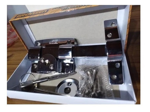 Imagen 4 de 5 de Juego X4 Cerrojos Pasador Llave Cruz Bronzen Combinados