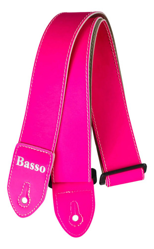 Correa de bajo color rosa neón Sf182 para guitarra, guitarra y bajo