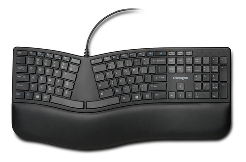 Imagen 2 de 2 de Teclado Pro Fit Ergonomico Alambrico Kensington