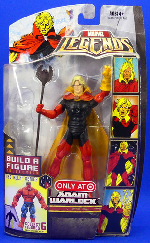 Adam Warlock Marvel Legends Red Hulk Series Sin Pieza Baf (Usado)