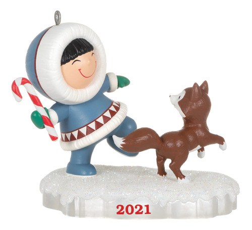 Keepsake Adorno Navidad Año 2021 Amigo Helado