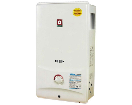 Boiler Calentador De Paso Sakura 14lt 2 Servicios Gasnatural