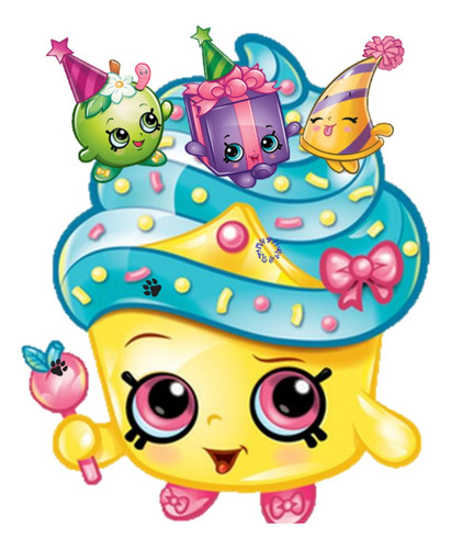 10 Libros Para Colorear Shopkins Tamaño Carta, 16 Paginas :)