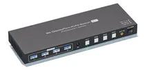 Comprar Conmutador Kvm Displayport 8k 1 Monitores 4 Computadoras 4k