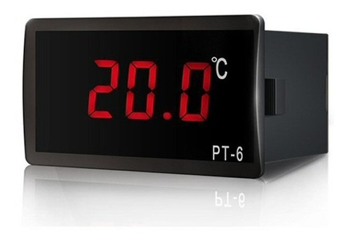Termómetro Digital Pt-6 Se Conecta A 220v, -40 A +110 ºc