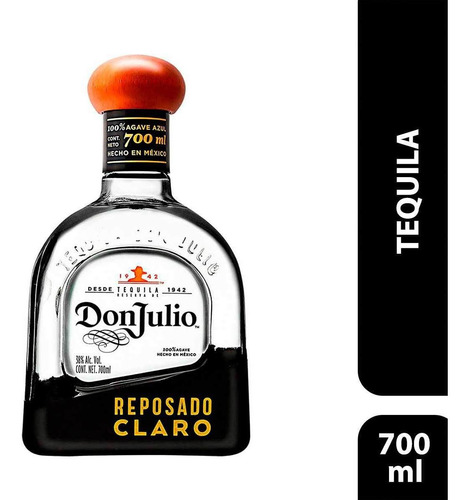 Tequila Don Julio Reposado Claro 700ml