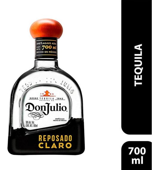 Tequila Don Julio Reposado Claro 700ml | MercadoLibre
