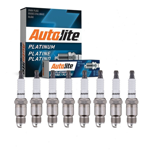 Bujia Autolite Platinum Para Ford Bronco 5.0l 5.8l V8 Cable