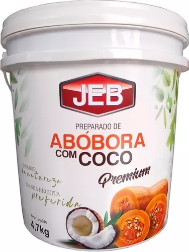 Abóbora com coco - Bom Princípio Alimentos