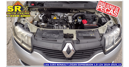 Sucata Renault Logan Expression 1.0 12v 2020
