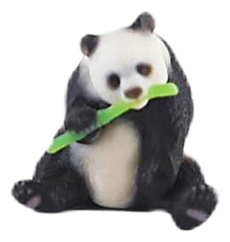 Miniestatua De Panda De Jardín De Hadas, Modelo De Panda Peq