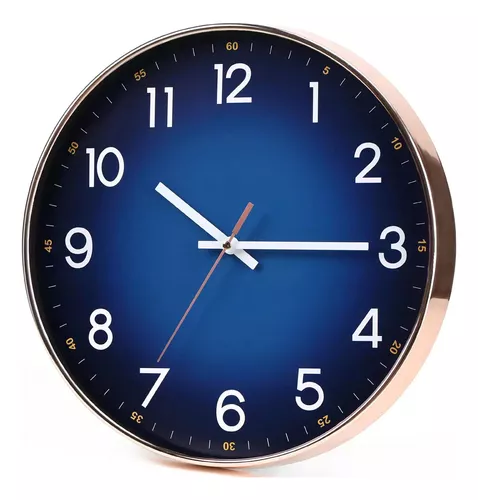 RELOJ COCINA AZUL 30,5 CM