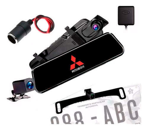 Retrovisor Dvr Mitsubishi Camara Reversa Touch Vision Noctur