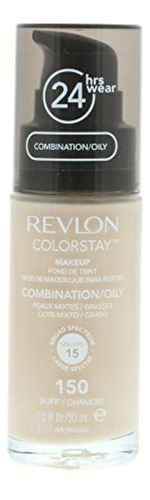 Revlon Colorstay Maquillaje Con Softflex Oily Skin Buff, 150