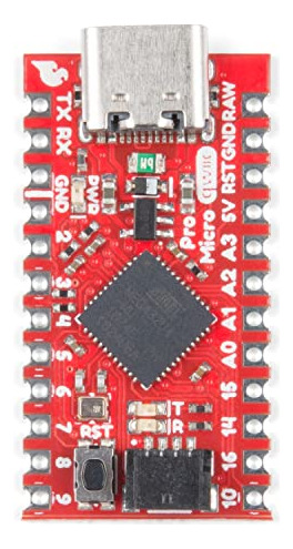 Micro Qwiic Pro De Sparkfun, Usb-c (atmega32u4), Compatible