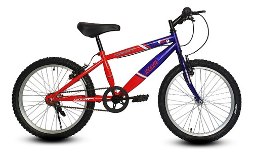 Bicicleta Infantil Montaña Para Niño Peregrina Rodada 20 Color Rojo/azul