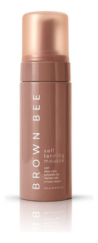 Autobronceante Air Mousse Con Guia De Color 150 Ml Brown Bee