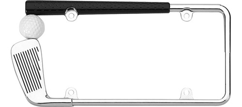 Cruiser Accessories 19509 Golf Club License Plate Frame, Chr