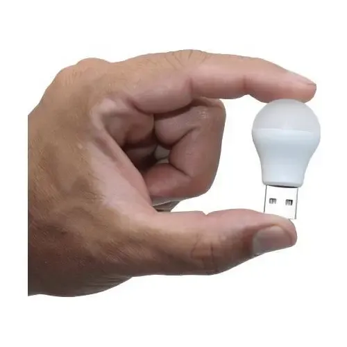Kyfreshpower Lampada LED USB Flessibile - Luce Notturna Portatile Per PC, Power Bank, 8 LED, Colore Nero - Foto 8