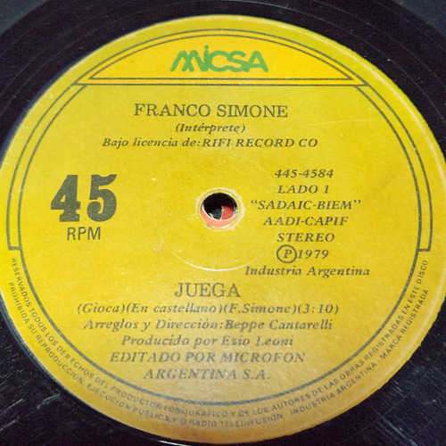 Simple Franco Simone 4584 Micsa C10