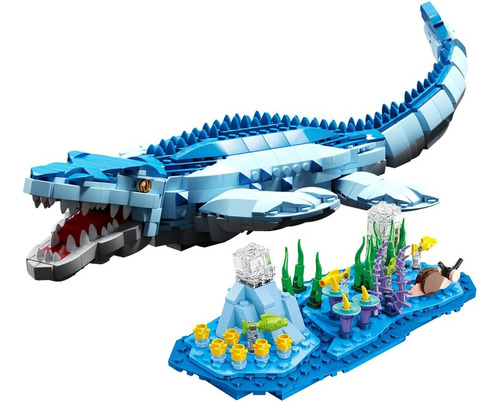 Mesiondy Juego De Bloques De Construcción De Dinosaurios, Ju