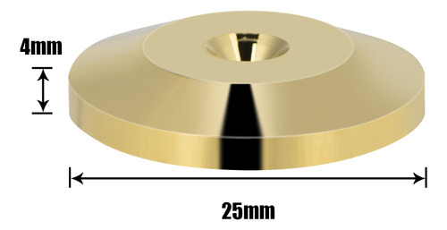 Almohadilla Aislante De Altavoz, 8 Unidades, 25 X 4 Mm, Univ