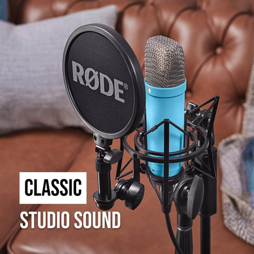 Microfone Condensador Røde Nt1 Signature Series Com Acessóri