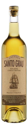 Cachaça Envelhecida Santo Grau Solera Cinco Botas Garrafa 750ml