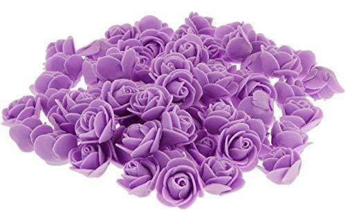 100 Rosa Artificial Espuma Para Decoracion Boda Fiesta Color