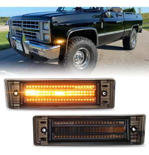 Movotor Luz Lateral Led Para Chevy 500% Brillante Lente C10