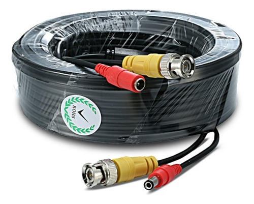 Cable Bnc Para Cámara Se De Seguridad 50mts Cctv De Calidad