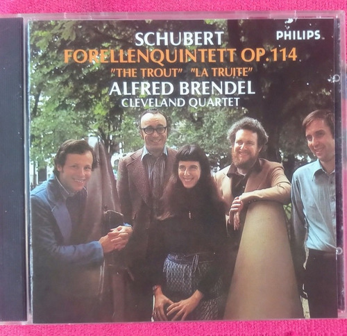 Cd Schubert Brendel Forellenquintett Op 114 Impecável!