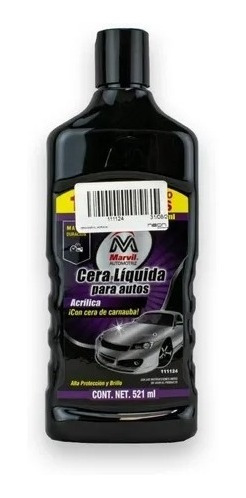Cera Liquida Autos Marvil 521ml Varios Protección Brillo