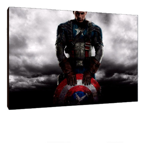 Cuadros Poster Superheroes Capitan America L 29x41 (pam(2))