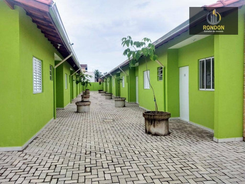Casa Com 2 Dormitórios À Venda Por R$ 180.000 - Estância Balneária De Itanhaém - Itanhaém/sp - Ca1183