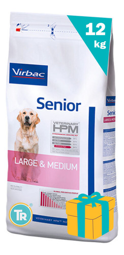 Hpm Virbac Perro Senior Razas Grandes 12kg + Obsequio Envío