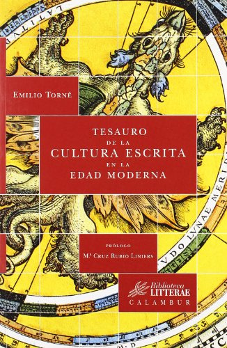 Libro Tesauro De La Cultura Escrita En La Edad Moderna De Em