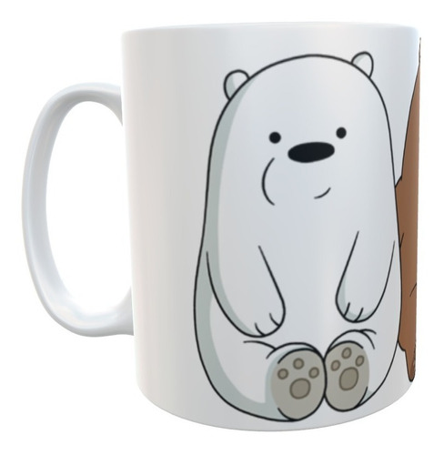 Taza  Osos Escandalosos We Bare Bears 11 Oz