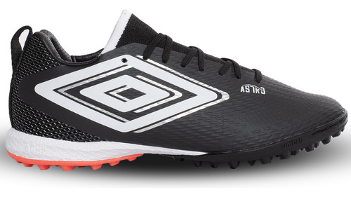 Botines Umbro Astro Unisex Fútbol Negro