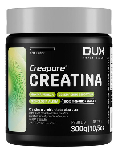 Creatina Creapure Pó 300g Dux Nutrition Sem Sabor