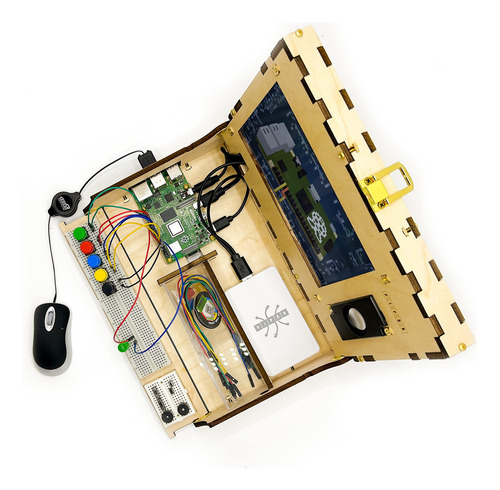 Piper Kit De Computadora: El Galardonado Build-a-computer A. Color Verde Oscuro
