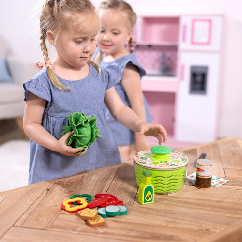 Juego De Ensalada Melissa & Doug 28 Piezas Multi