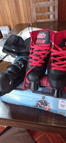 Imagen 5 de 5 de Patines N°38 Con Accesorios
