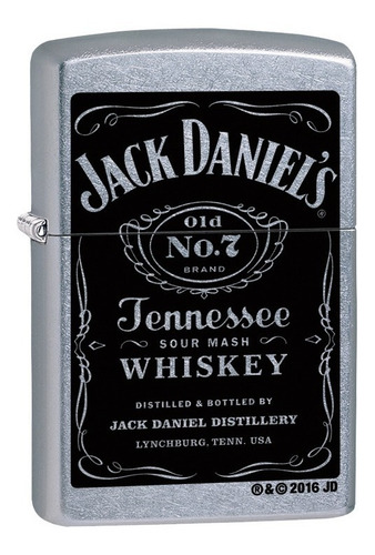 Encendedor Zippo Jack Daniels Label