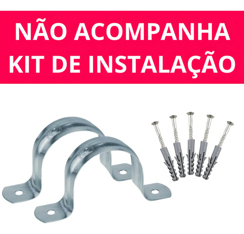 Comedouro E Bebedouro Duplo Cano Pvc Pequeno Porte Pet Cor Branco