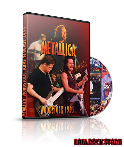 Dvd - Metallica Live At The Woodstock Festival 1999